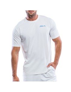 Siux Jacquard Men's T-shirt White |SIUX |SIUX padel clothing 2