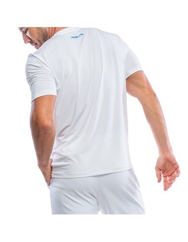Siux Jacquard Men's T-shirt White |SIUX |SIUX padel clothing