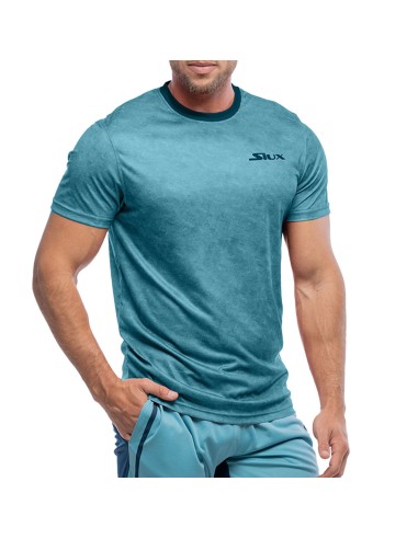 T-shirt Siux Jamming da uomo turchese |SIUX |Abbigliamento da padel SIUX