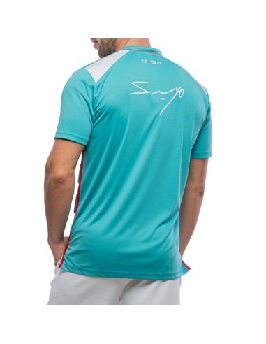 T-shirt Homme Siux Diablo Sanyo Vert Ss24 |SIUX |Vêtements de padel SIUX