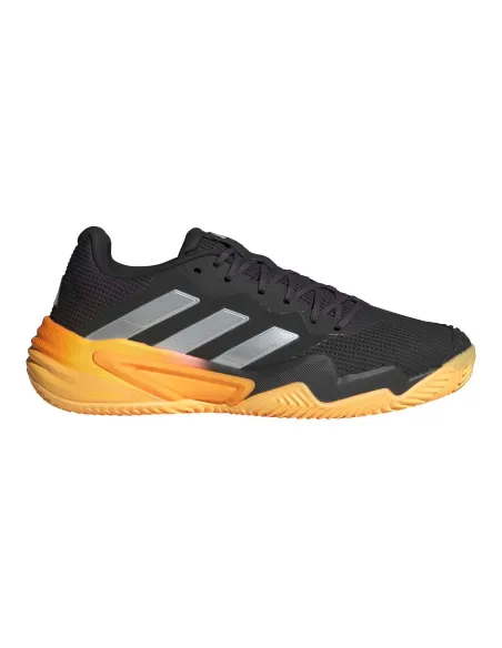 Adidas Barricade Clay Nero/Arancione Uomo If0464 |ADIDAS |Scarpe da padel
