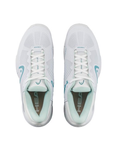Head Revolt Pro 4.5 Clay 274274 WHAQ BLANC POUR FEMMES |HEAD |Chaussures de padel