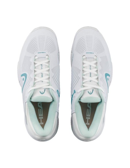 Head Revolt Pro 4.5 Clay 274274 Whaq Femme Blanc |HEAD |Chaussures de padel