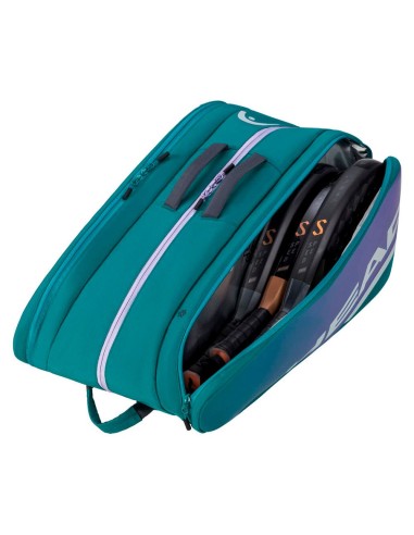 Saco Head Tour Padel Bag Verde |HEAD |Sacos de padel