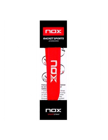 Cordón Nox Smartstrap Luxury Red White Logo |NOX |Paddle accessories