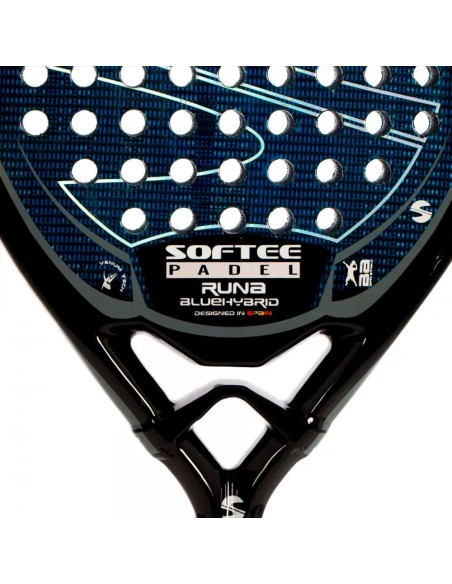 Softee Runa Blue Hybrid |SOFTEE |Raquettes de padel Softee