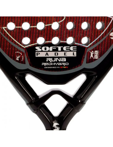 Softee Runa Red Hybrid 2024 |SOFTEE |Racchette da padel