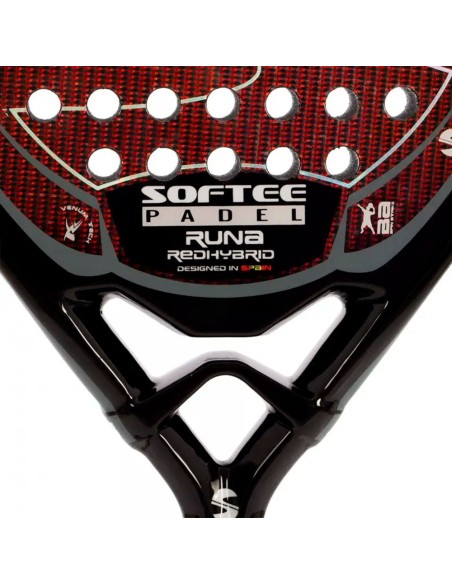 Softee Runa Red Hybrid 2024 |SOFTEE |Racchette da padel