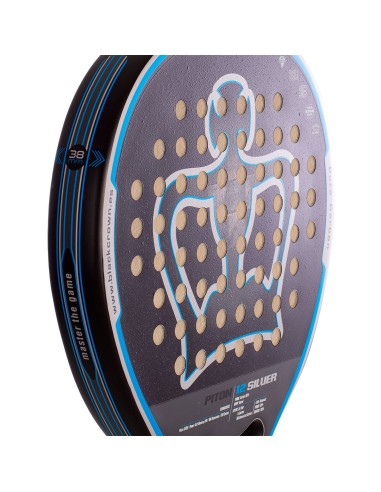 Black Crown Piton 12 Silver 2024 |BLACK CROWN |Raquetes de padel