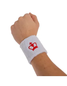 Black Crown Short White Wristband