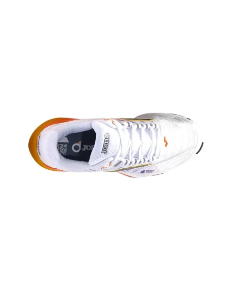 Joma Open Men 2342 Branco Laranja Topew2342Om |JOMA |Sapatilhas de padel Joma