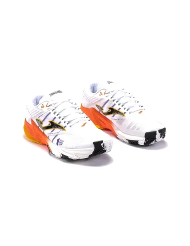 Joma Open Men 2342 Bianco Arancione Topew2342Om |JOMA |Scarpe da padel Joma
