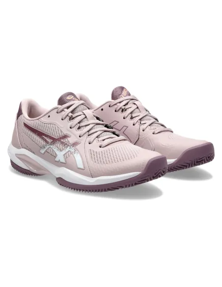Asics Solution Swift Ff 2 Clay 1042A267 Rose Femme |ASICS |Chaussures de padel