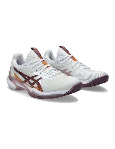 Asics Solution Speed Ff 3 Clay 1042A248 Orange Women |ASICS |Padel shoes