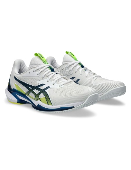 Asics Solution Speed Ff 3 Clay 1041A437 Blanc |ASICS |Chaussures de padel