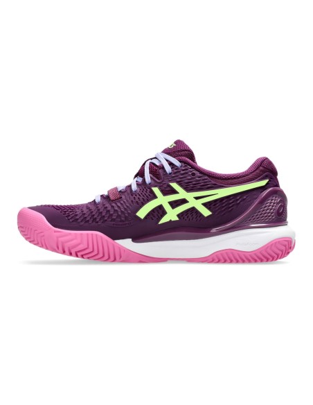 Asics Gel Resolution 9 Padel 1042A245 Mauve Femme |ASICS |Chaussures de padel
