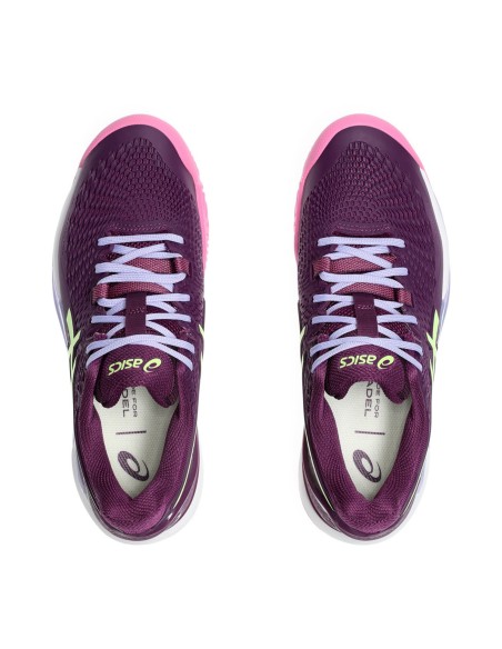 Asics Gel Resolution 9 Padel 1042A245 Mauve Femme |ASICS |Chaussures de padel