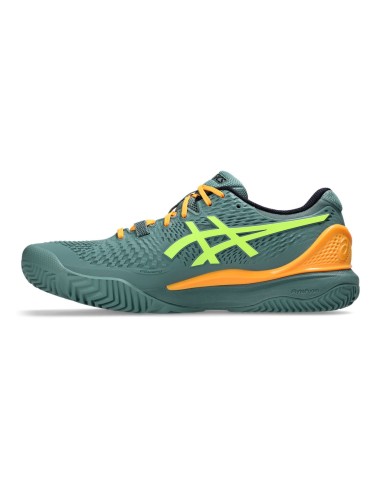 Asics Gel Resolution 9 Padel 1041A334 Vert |ASICS |Chaussures de padel