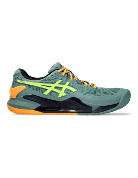 Asics Gel Resolution 9 Padel 1041A334 Green |ASICS |Padel shoes Asics Gel Resolution 9 Padel 1041A334 Green |ASICS |Padel shoes