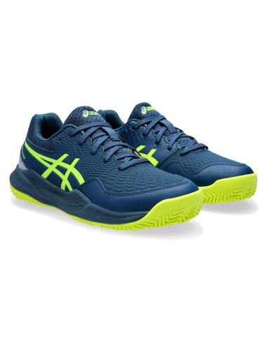 Asics Gel Resolution 9 Gs Clay 1044A068 Blu Marino Junior |ASICS |Scarpe da padel
