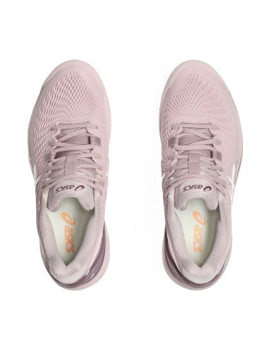 Asics Gel Resolution 9 Clay 1042A224 Rose Femme |ASICS |Chaussures de padel