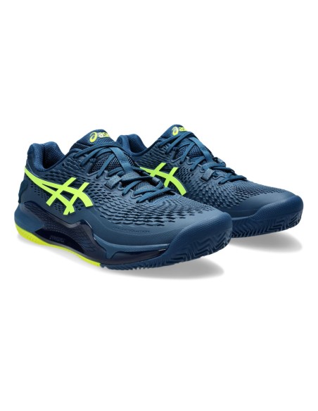 Asics Gel Resolution 9 Clay 1041A375 404 |ASICS |Chaussures de padel Asics Gel Resolution 9 Clay 1041A375 404 |ASICS |Chaussures de padel