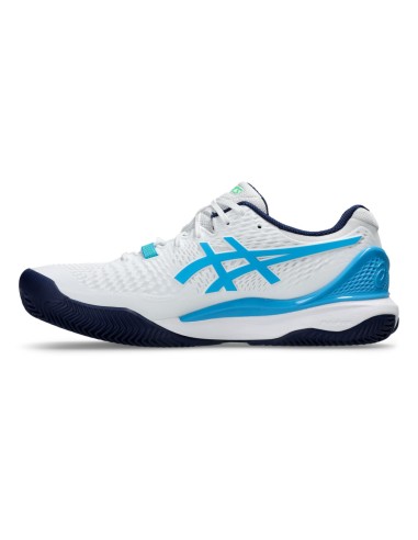 Asics Gel Resolution 9 Clay 1041A375 Bleu |ASICS |Chaussures de padel
