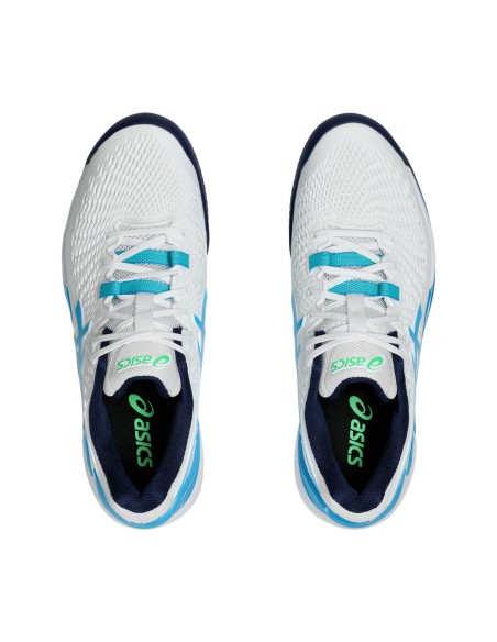 Asics Gel Resolution 9 Clay 1041A375 Bleu |ASICS |Chaussures de padel Asics Gel Resolution 9 Clay 1041A375 Bleu |ASICS |Chaussures de padel