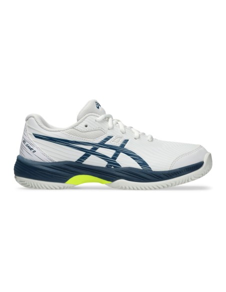Asics Gel Game 9 Gs Clay/Oc 1044A057 104 White Junior |ASICS |Padel shoes