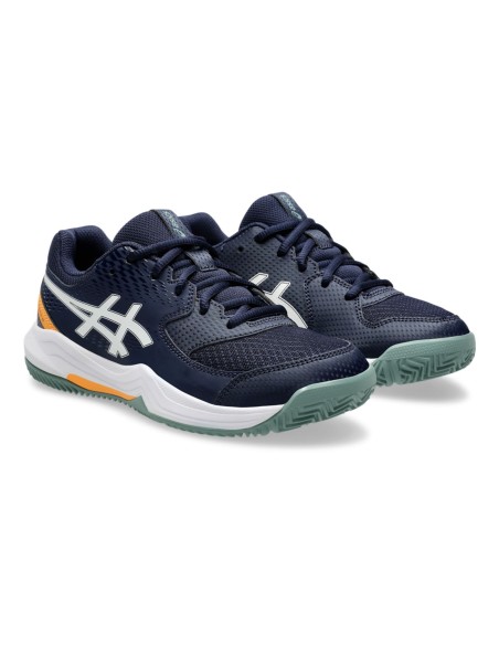 Asics Gel Dedicate 8 Padel Gs 1044A064 404 Navy Blue Junior |ASICS |Padel shoes