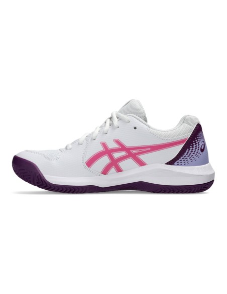 Asics Gel Dedicate 8 Padel 1042A241 100 Bianco Donna |ASICS |Scarpe da padel