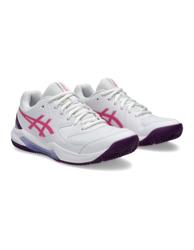 Asics Gel Dedicate 8 Padel 1042A241 100 White Women |ASICS |Padel shoes