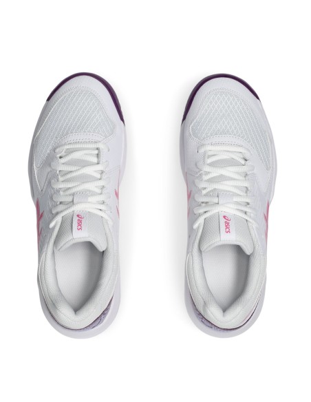 Asics Gel Dedicate 8 Padel 1042A241 100 Bianco Donna |ASICS |Scarpe da padel