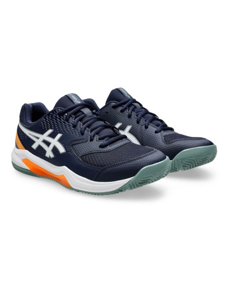 Asics Gel Dedicate 8 Padel 1041A414 404 Blu |ASICS |Scarpe da padel