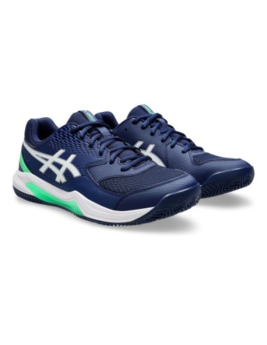Asics Gel Dedicate 8 Clay 1041A448 401 Bleu |ASICS |Chaussures de padel