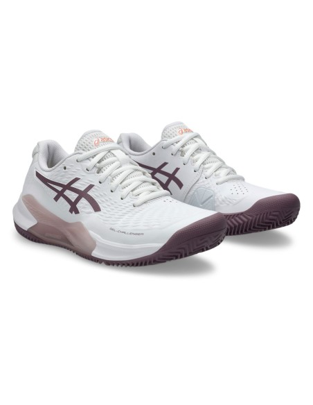 Asics Gel Challenger 14 Clay 1042A254 Branco Mulher |ASICS |Sapatilhas de padel