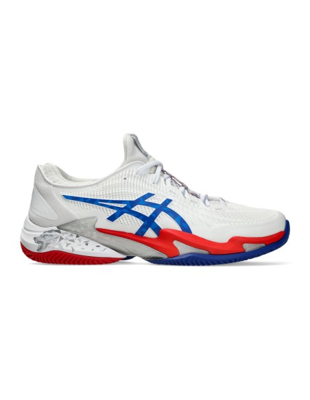 Asics Court Ff 3 Novak Clay 1041A499 Branco |ASICS |Sapatilhas de padel