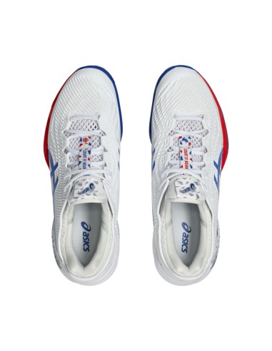 Asics Court Ff 3 Novak Clay 1041A499 Branco |ASICS |Sapatilhas de padel