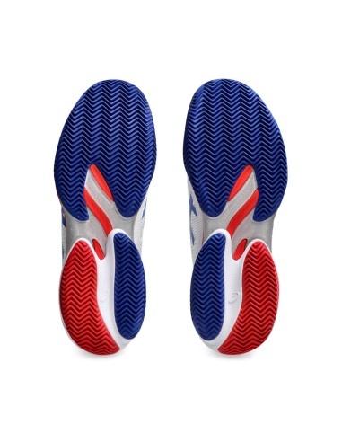 Asics Court Ff 3 Novak Clay 1041A499 Branco |ASICS |Sapatilhas de padel