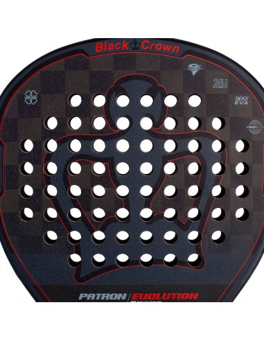 Black Crown Patron Evolution 2024 |BLACK CROWN |Raquetes de padel