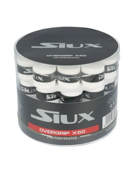 Overgrip Siux Pro Perforated X60 Blanco |SIUX |Overgrips