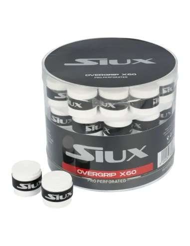 Overgrip Siux Pro Perforated X60 Branco |SIUX |Sobrepunhos