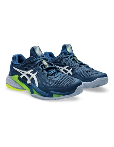 Asics Court Ff 3 Clay 1041A371 402 Bleu Marine |ASICS |Chaussures de padel