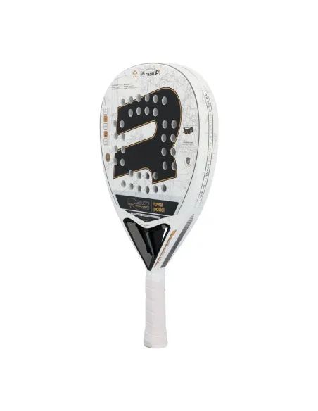 Royal Padel R30 Golden White Premier Mendoza |ROYAL PADEL |Raquetes de padel