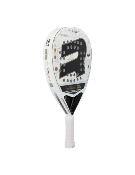 Royal Padel R30 Golden White Premier Mendoza |ROYAL PADEL |Raquetes de padel
