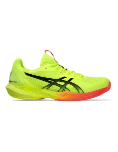 Asics Solution Speed Ff 3 Clay Paris 1041A494 Jaune |ASICS |Chaussures de padel
