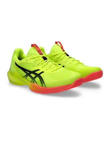 Asics Solution Speed Ff 3 Clay Paris 1041A494 Amarelo |ASICS |Sapatilhas de padel