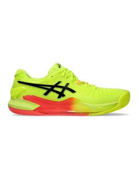 Asics Gel Resolution 9 Clay Paris 1041A495 Amarillo |ASICS |Zapatillas de pádel