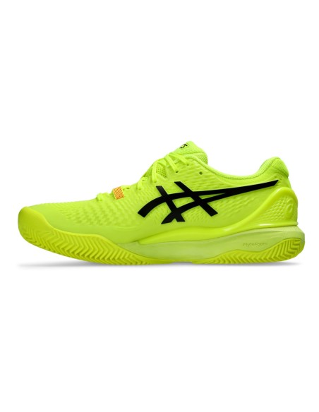 Asics Gel Resolution 9 Clay Paris 1041A495 Amarelo |ASICS |Sapatilhas de padel