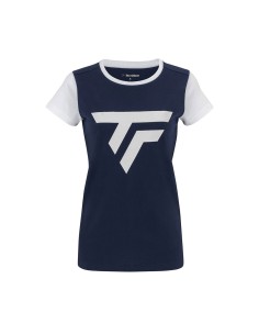 T-Shirt Tecnifibre Perf Marino Bianco Donna |TECNIFIBRE |Abbigliamento da padel TECNIFIBRE 2